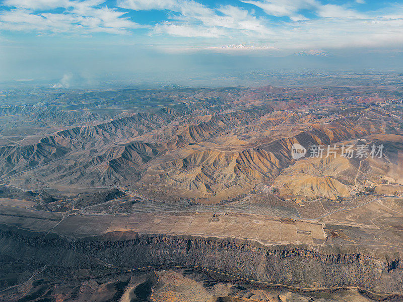Desert mountains in Armenia